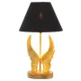 Desk lamp Alexandra House Living Black Gold Golden Plastic 40 W 26 x 44 x 26 cm Wings by Alexandra House Living, Bedside and ...