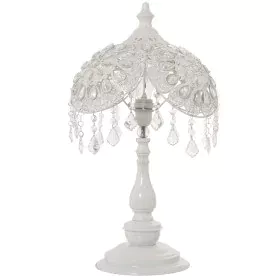 Lampada da tavolo Alexandra House Living Bianco Metallo 40 W 35 x 60 x 35 cm di Alexandra House Living, Lampade da tavolo e a...