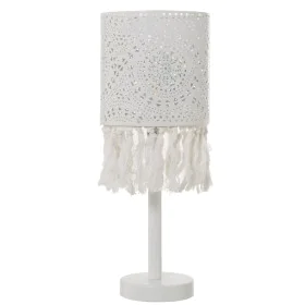 Lampe de bureau Alexandra House Living Blanc Métal 40 W 18 x 41 x 18 cm de Alexandra House Living, Lampes de chevet - Réf : D...