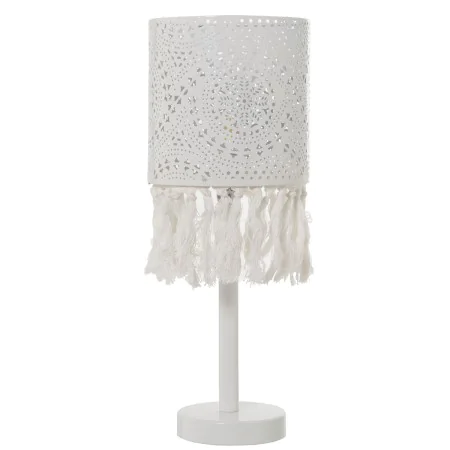 Lampada da tavolo Alexandra House Living Bianco Metallo 40 W 18 x 41 x 18 cm di Alexandra House Living, Lampade da tavolo e a...