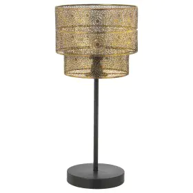 Desk lamp Alexandra House Living Gold Golden Metal 60 W 28 x 23 x 28 cm by Alexandra House Living, Bedside and Table Lamps - ...