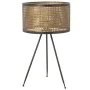 Lampada da tavolo Alexandra House Living Oro Dorato Metallo vimini 60 W 35 x 60 x 35 cm di Alexandra House Living, Lampade da...