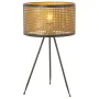 Desk lamp Alexandra House Living Gold Golden Metal wicker 60 W 35 x 60 x 35 cm by Alexandra House Living, Bedside and Table L...