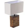 Desk lamp Alexandra House Living Brown Wood 60 W 38 x 51 x 18 cm by Alexandra House Living, Bedside and Table Lamps - Ref: D1...