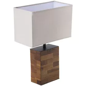 Lámpara de mesa Alexandra House Living Marrón Madera 60 W 38 x 51 x 18 cm de Alexandra House Living, Lámparas de mesa y mesil...