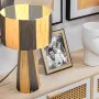 Desk lamp Alexandra House Living Brown Black Natural Rattan Natural Fibre 60 W 25 x 41 x 25 cm by Alexandra House Living, Bed...