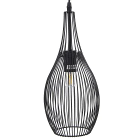 Lampadario Alexandra House Living Nero Metallo 60 W 17 x 37 x 17 cm di Alexandra House Living, Plafoniere - Rif: D1624041, Pr...