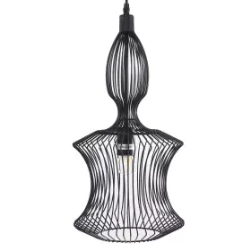 Candeeiro de teto Alexandra House Living Preto Metal 60 W 25 x 51 x 25 cm de Alexandra House Living, Iluminação de teto inter...