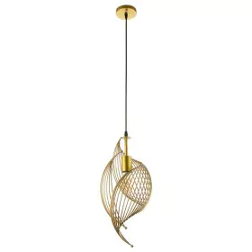 Suspension Alexandra House Living Doré Métal 60 W 28 x 57 x 21 cm de Alexandra House Living, Plafonniers - Réf : D1624045, Pr...