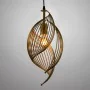 Candeeiro de teto Alexandra House Living Dourado Metal 60 W 28 x 57 x 21 cm de Alexandra House Living, Iluminação de teto int...