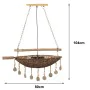 Ceiling Light Alexandra House Living Brown Natural Metal 60 W 80 x 104 x 30 cm by Alexandra House Living, Ceiling Lights - Re...