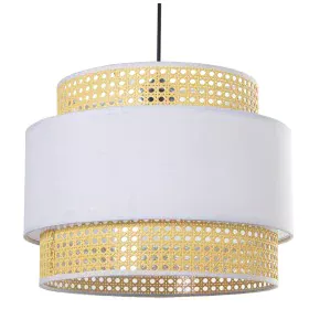 Ceiling Light Alexandra House Living White Multicolour wicker 40 W 40 x 30 x 40 cm by Alexandra House Living, Ceiling Lights ...