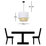 Lampadario Alexandra House Living Bianco Multicolore vimini 40 W 40 x 30 x 40 cm di Alexandra House Living, Plafoniere - Rif:...