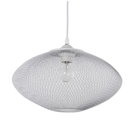 Lampadario Alexandra House Living Bianco Metallo 40 W 38 x 25 x 38 cm di Alexandra House Living, Plafoniere - Rif: D1624076, ...