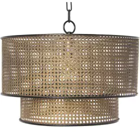 Ceiling Light Alexandra House Living Gold Golden Metal 60 W 50 x 30 x 50 cm by Alexandra House Living, Ceiling Lights - Ref: ...