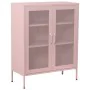 Credenza Alexandra House Living Rosa Metallo 80 x 102 x 35 cm di Alexandra House Living, Credenze e buffet - Rif: D1624289, P...