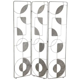 Folding screen Alexandra House Living Silver Metal 135 x 170 x 1 cm by Alexandra House Living, Panel Screens - Ref: D1624293,...