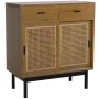 Sideboard Alexandra House Living Brown Black Wood wicker 80 x 89 x 40 cm by Alexandra House Living, Sideboards - Ref: D162438...