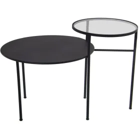 Side table Alexandra House Living Black 85 x 56 x 59 cm by Alexandra House Living, Side Tables - Ref: D1624502, Price: 114,35...