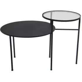 Side table Alexandra House Living Black 85 x 56 x 59 cm by Alexandra House Living, Side Tables - Ref: D1624502, Price: 126,24...