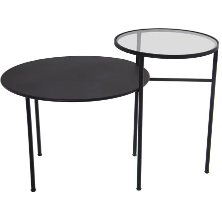 Side table Alexandra House Living Black 85 x 56 x 59 cm by Alexandra House Living, Side Tables - Ref: D1624502, Price: 126,03...