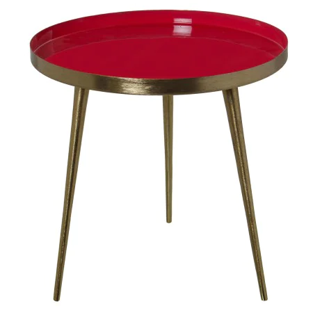 Table d'appoint Alexandra House Living Rouge Doré 46 x 46 x 46 cm de Alexandra House Living, Tables de service - Réf : D16245...