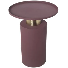 Mesa de apoio Alexandra House Living Violeta Dourado 36 x 46 x 36 cm de Alexandra House Living, Mesas auxiliares - Ref: D1624...