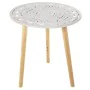 Table d'appoint Alexandra House Living Blanc Marron 60 x 62 x 60 cm de Alexandra House Living, Tables de service - Réf : D162...