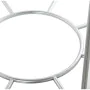 Table d'appoint Alexandra House Living Argenté 63 x 61 x 63 cm de Alexandra House Living, Tables de service - Réf : D1624517,...