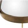 Mesa de apoio Alexandra House Living Transparente Dourado 63 x 61 x 63 cm de Alexandra House Living, Mesas auxiliares - Ref: ...