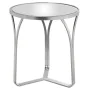 Mesa de apoio Alexandra House Living Transparente Prateado 54 x 59 x 54 cm de Alexandra House Living, Mesas auxiliares - Ref:...