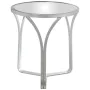 Mesa de apoio Alexandra House Living Transparente Prateado 54 x 59 x 54 cm de Alexandra House Living, Mesas auxiliares - Ref:...