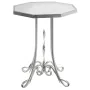 Table d'appoint Alexandra House Living Argenté 48 x 60 x 48 cm de Alexandra House Living, Tables de service - Réf : D1624523,...