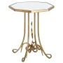 Mesa de apoio Alexandra House Living Transparente Dourado 48 x 60 x 48 cm de Alexandra House Living, Mesas auxiliares - Ref: ...