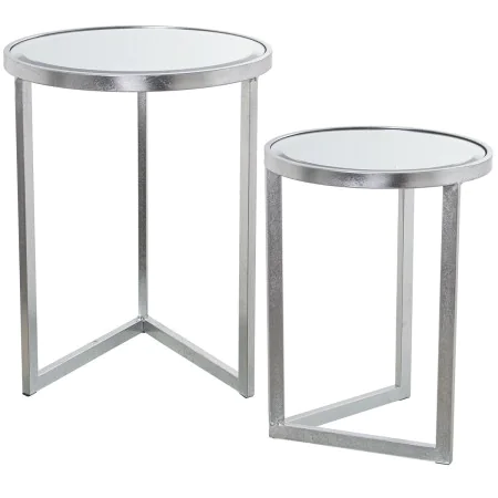 Set of 2 tables Alexandra House Living Silver by Alexandra House Living, Side Tables - Ref: D1624526, Price: 153,16 €, Discou...