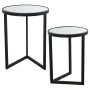 Jeu de 2 tables Alexandra House Living Noir Argenté de Alexandra House Living, Tables de service - Réf : D1624527, Prix : 153...