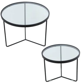 Set of 2 tables Alexandra House Living Black by Alexandra House Living, Side Tables - Ref: D1624540, Price: 166,39 €, Discoun...