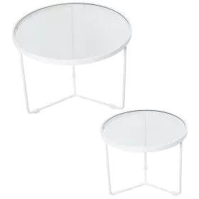 Jeu de 2 tables Alexandra House Living Blanc de Alexandra House Living, Tables de service - Réf : D1624541, Prix : 187,44 €, ...