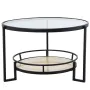 Mesa de apoio Alexandra House Living Castanho Preto 70 x 45 x 70 cm de Alexandra House Living, Mesas auxiliares - Ref: D16245...