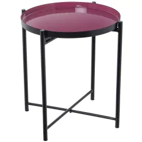 Side table Alexandra House Living Black Pink 50 x 52 x 50 cm by Alexandra House Living, Side Tables - Ref: D1624589, Price: 8...