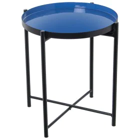 Side table Alexandra House Living Blue Black 50 x 52 x 50 cm by Alexandra House Living, Side Tables - Ref: D1624590, Price: 7...