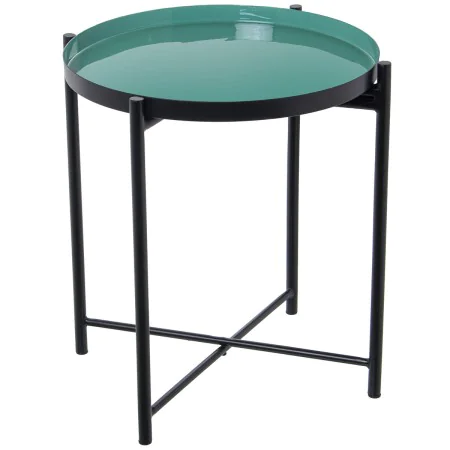 Side table Alexandra House Living Black Green 50 x 52 x 50 cm by Alexandra House Living, Side Tables - Ref: D1624591, Price: ...