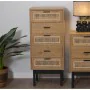 Chest of drawers Alexandra House Living Brown Black 40 x 93 x 30 cm by Alexandra House Living, Chest of Drawers - Ref: D16246...