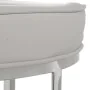 Tabouret Alexandra House Living Blanc Métal 50 x 46 x 50 cm de Alexandra House Living, Tabourets - Réf : D1624700, Prix : 162...