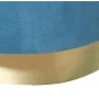 Puff Alexandra House Living Azzurro Dorato Velluto Legno 8 x 35 x 55 cm di Alexandra House Living, Pouf - Rif: D1624742, Prez...