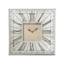 Wanduhr Alexandra House Living Grau Silberfarben Kristall 49 x 49 x 4 cm von Alexandra House Living, Wanduhren - Ref: D162559...