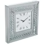 Horloge Murale Alexandra House Living Argenté Verre Brillants 40 x 40 x 4 cm de Alexandra House Living, Pendules murales - Ré...