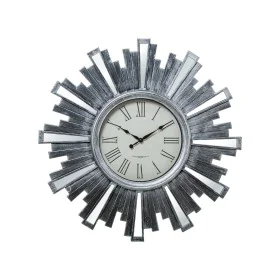 Horloge Murale Alexandra House Living Gris Argenté Résine Plastique 57 x 4 x 57 cm de Alexandra House Living, Pendules murale...