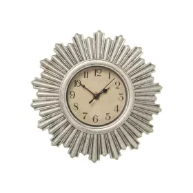 Horloge Murale Alexandra House Living Gris Argenté Résine Plastique 30 x 4 x 30 cm de Alexandra House Living, Pendules murale...