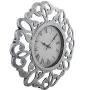 Horloge Murale Alexandra House Living Gris Argenté Résine Plastique 50 x 4 x 50 cm de Alexandra House Living, Pendules murale...